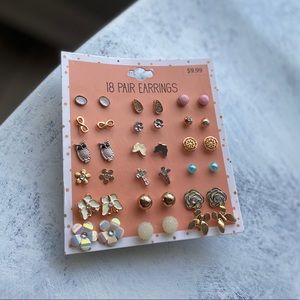 Multiple Earring Pairs